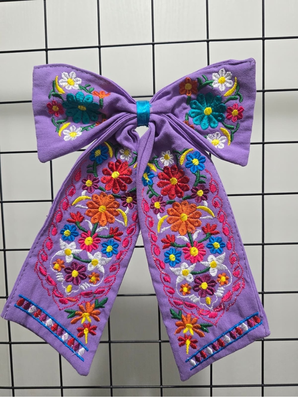 Embroidered Bow